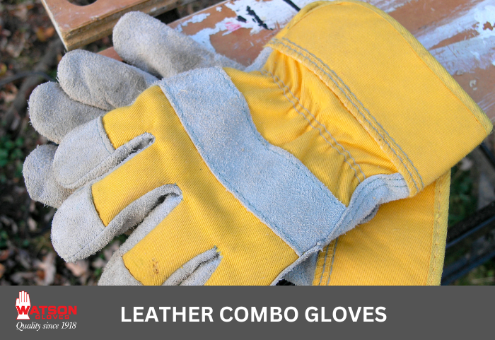 Leather Combo Gloves