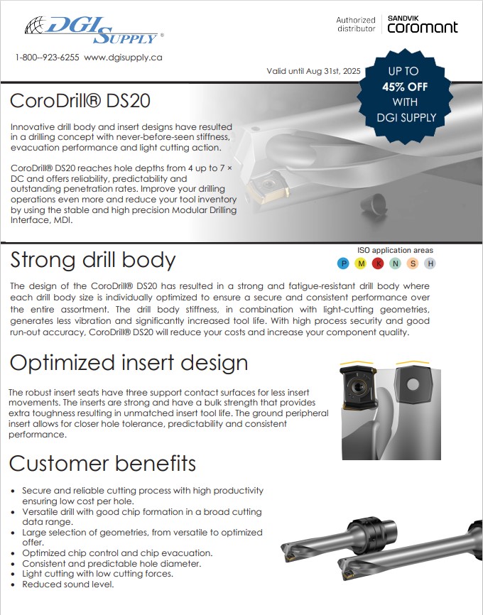 CoroDrill® DS20