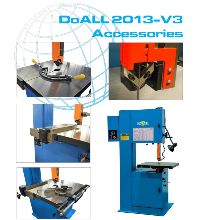 DoALL 2013 V3 Band Saw Accessories