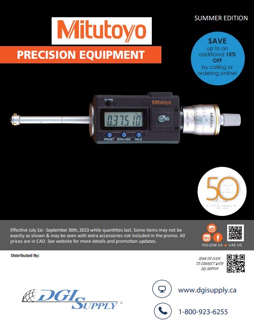 Mitutoyo Q3 Precision Equipment