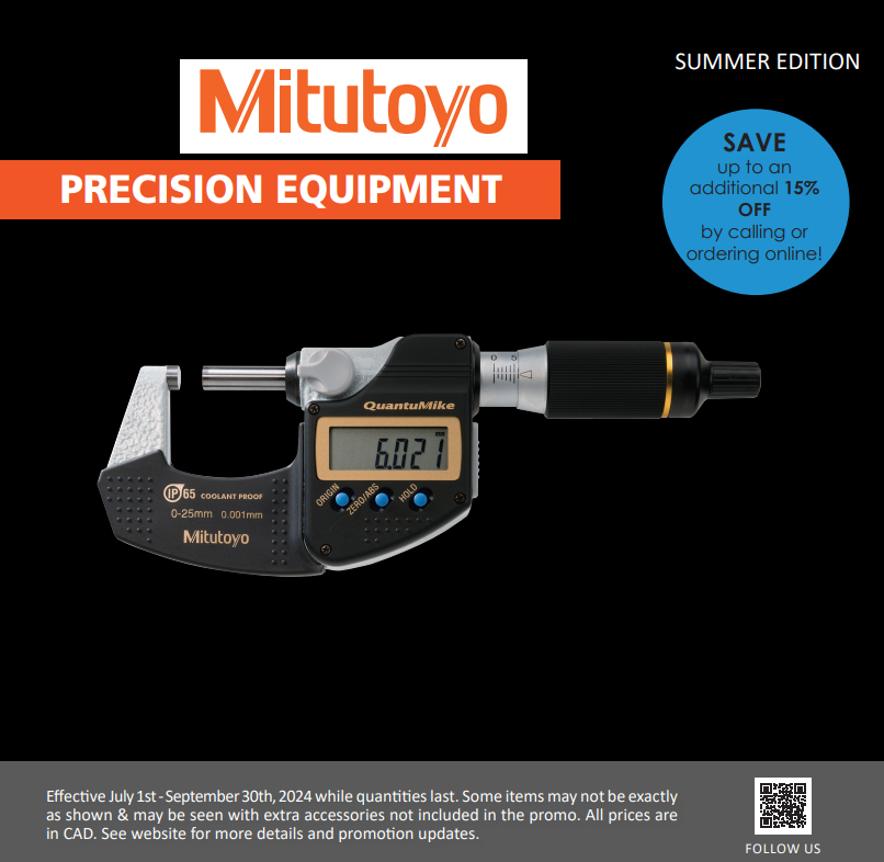 Mitutoyo Summer Precision Equipment Sale