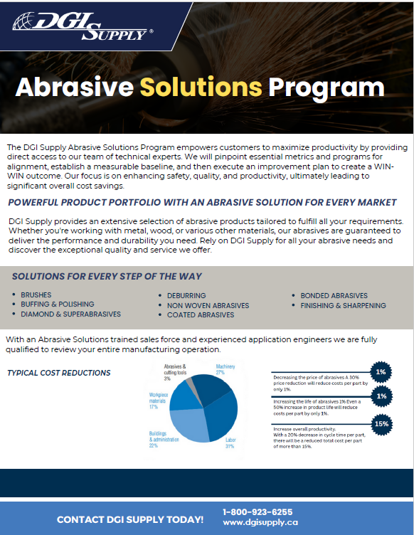 DGI Supply Abrasive Solutions Program