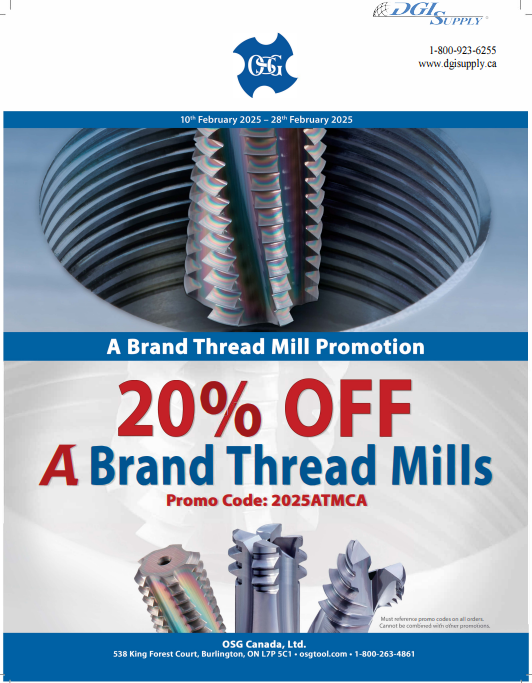 OSG 20% Off Threading Promo