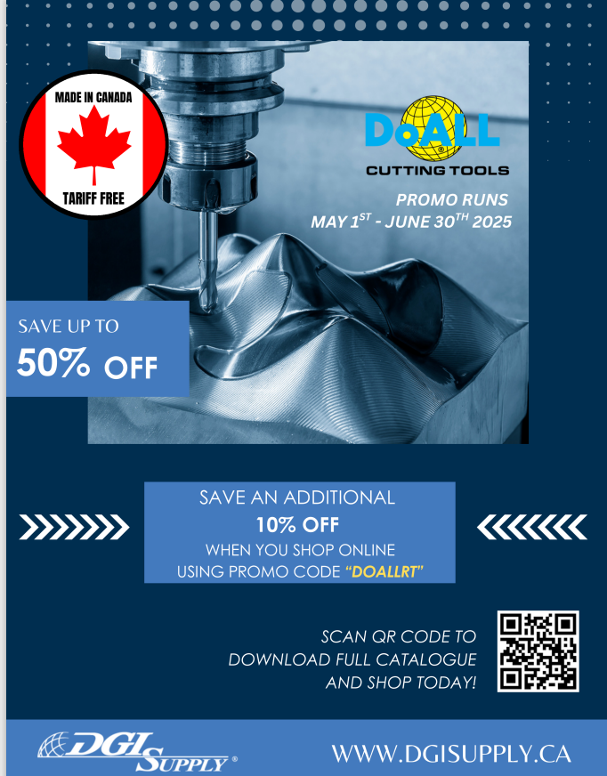 DoALL Cutting Tools Promo
